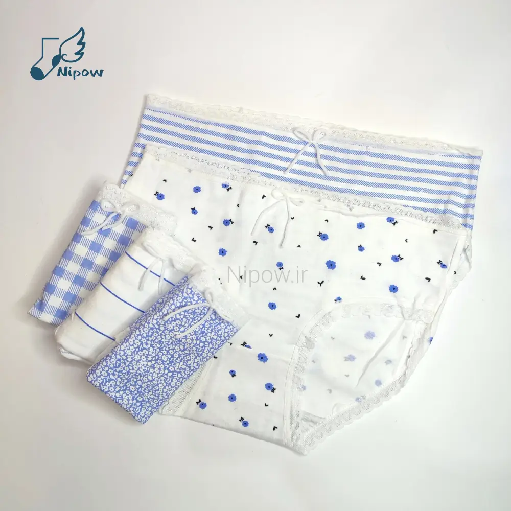 شورت دخترانه طرح بهاره گل گلی