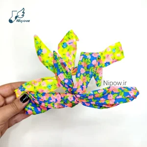 تل مو جادویی فنردار طرح گل درختی – قابل فرم‌دهی با طرح‌های شاد