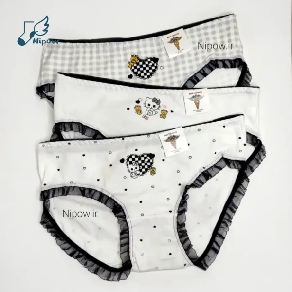 شورت دخترانه عروسکی کیتی XL - Image 2