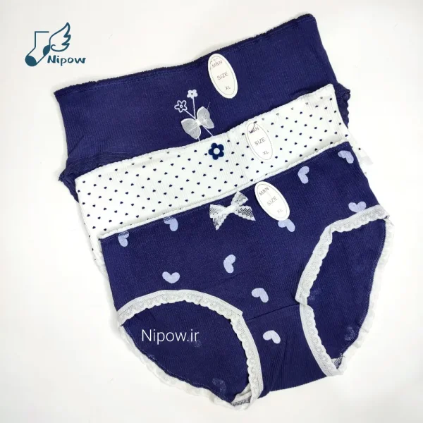شورت عروسکی زنانه گل XL - Image 3