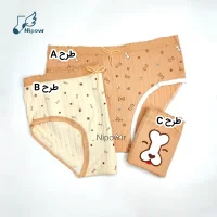 شورت عروسکی زنانه 2XL طرح پاپی - Image 4