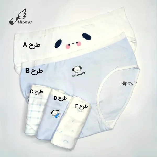 شورت عروسکی زنانه 3XL طرح پاپی - Image 2