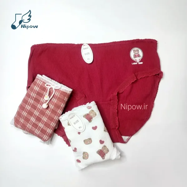 شورت عروسکی زنانه 3XL رد تدی - Image 2