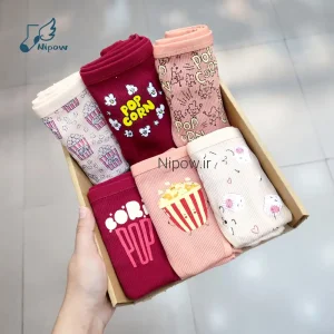 شورت دخترانه پاپ کورن L