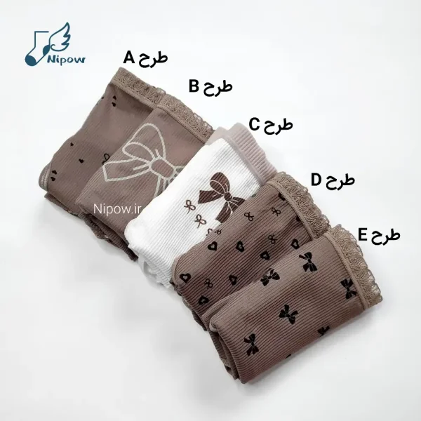 شورت عروسکی زنانه پاپیون  XL - تصویر 3