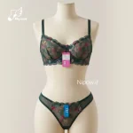 ست لباس زیر توری یشمی
